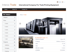 Tablet Screenshot of interco-trade.com